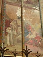 Carcassonne, Eglise St-Vincent, Peinture murale (1)